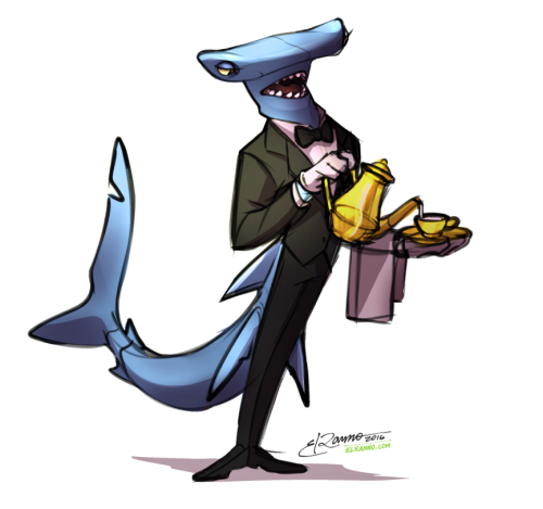 XXX elranno:  Shark studies and 3 shark character photo