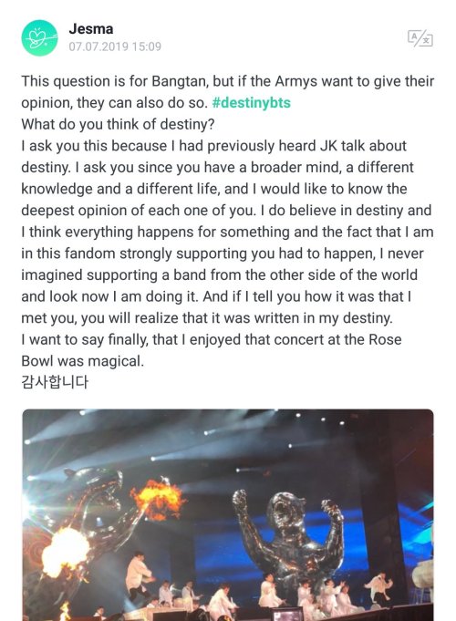 8.7.2019 Namjoon's Comments On Weverse Got Me WEAK :