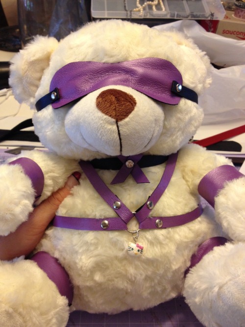 bdsmbeautifullybound:  Every girl needs a stuffie 