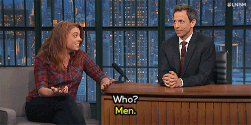 noleave: thef-bomb:writing-and-ridiculous:latenightseth:Late Night writer Michelle Wolf offers 