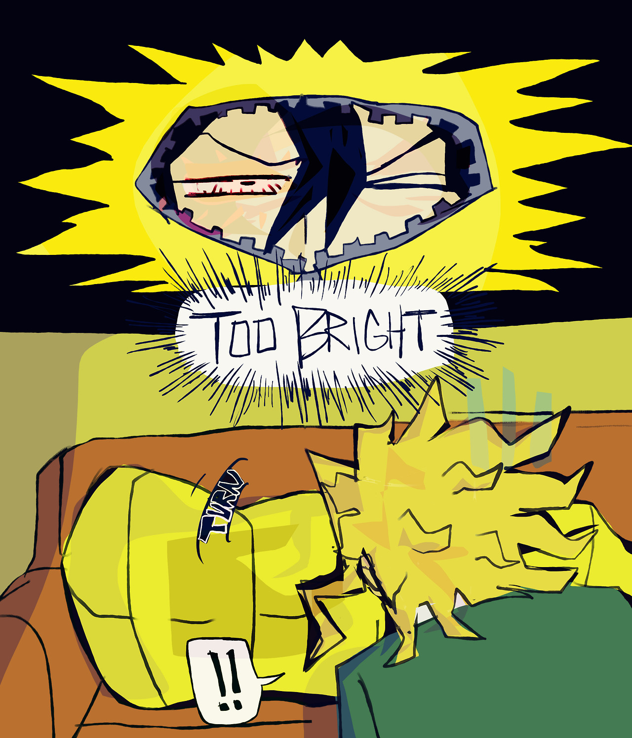 dr-glug-glug:the way i draw toshinori’s hair makes me think of the sun… but if