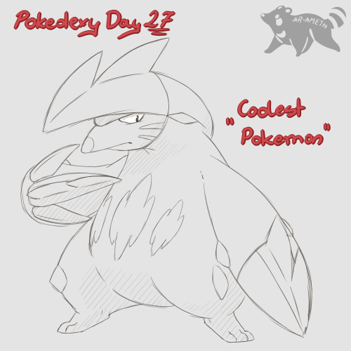 #POKEDDEXY Day 27: Coolest PokemonExcadrill