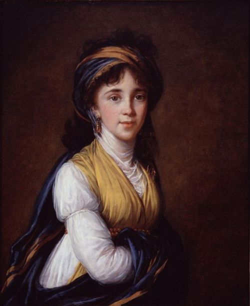 Élisabeth Vigée Le Brun, Portrait of Princess Belozersky, 1798