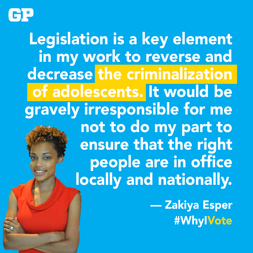For Zakiya, politics is personal. #WhyIVote