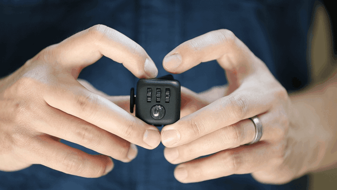 theverge:  The Fidget Cube is the perfect desk toy for incessant pen-clickers.  