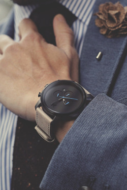 imposingtrends:  MVMT Gun Metal Chrono |