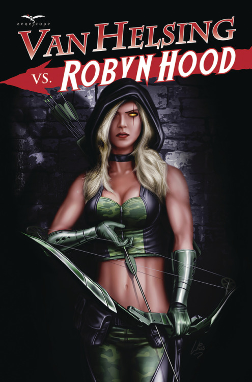 robynlocksley:Van Helsing vs Robyn Hood cover #4C by Richard Williams