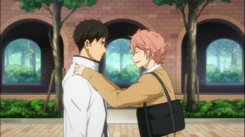 swimclubboys:  A wild Kisumi appears. And has no idea what “stealth volume” means 