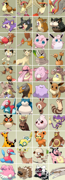 Porn photo lauraperfectinsanity:All Pokémon for each