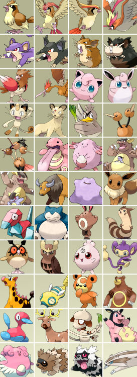 XXX lauraperfectinsanity:All Pokémon for each photo