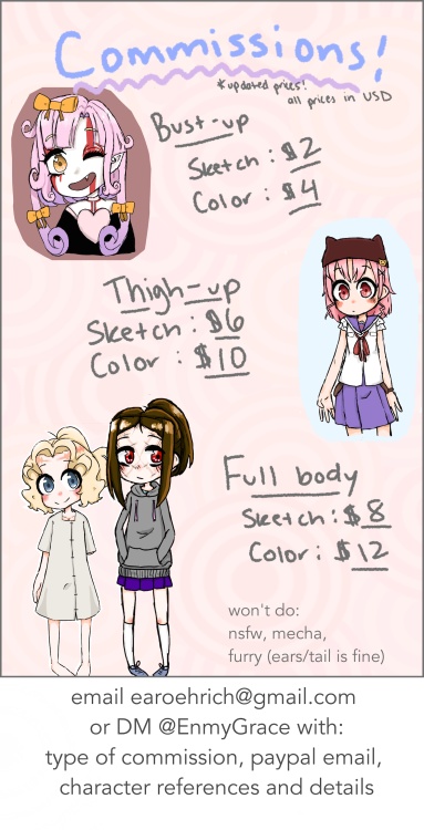 ***updated prices!! theyre cheaper now ahahahey !! my family&rsquo;s been running low on money latel