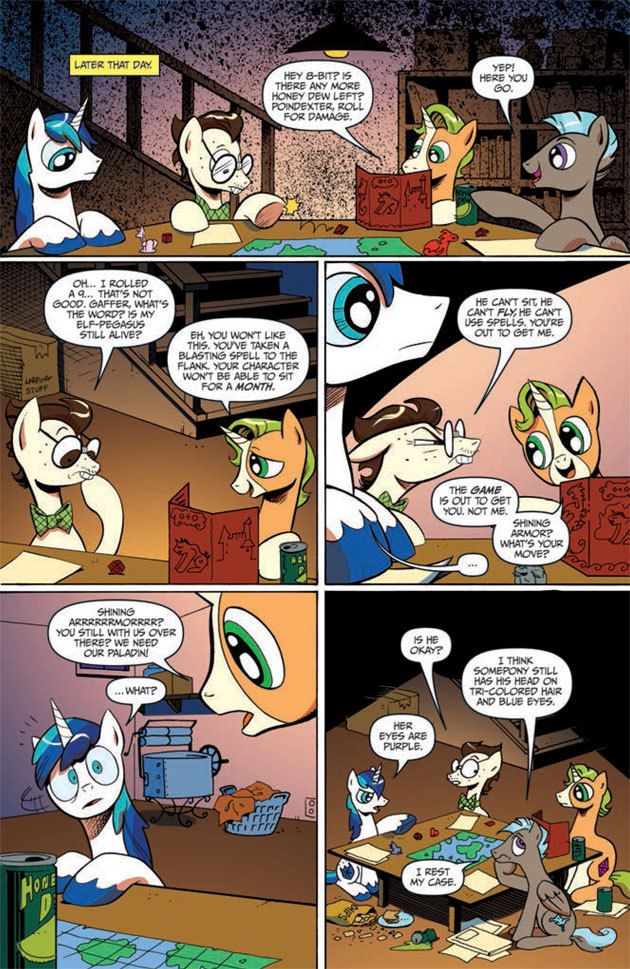 ask-sir-shining-armor:  Here’s when I was in school and a preview of this comic