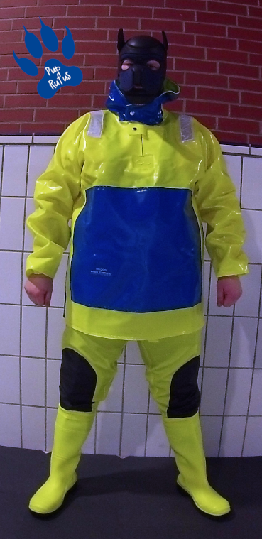 Weather Is Yucky Outside So I Decided To Play Inside And Introduce You To My New Hi-viz Waders