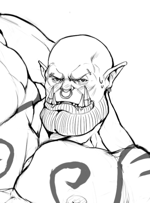 rykerst:more Garrosh doodles adult photos