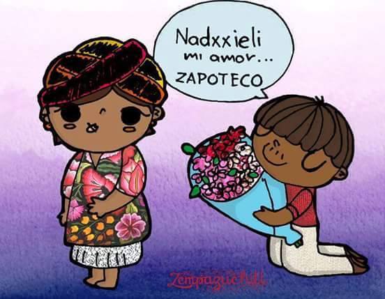 How to say “I love you”(te amo) in  Mexican Indigenous languages.  By: Asociación