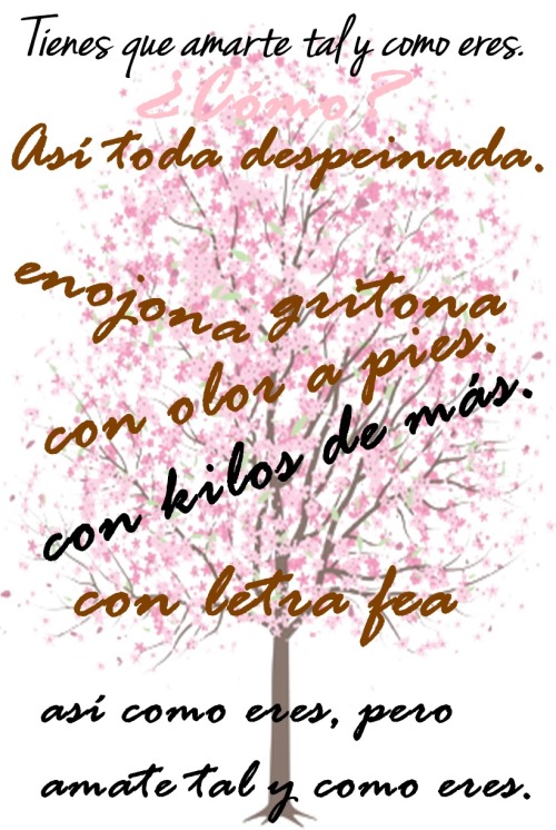 karynaanguiano:  Quiérete y nunca te dejes , un nuevo estilo de vida.  