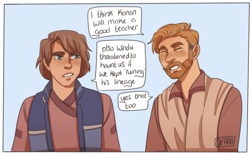 oifaaa: Was watching that one episode of rebels where kanan tries to get Ezra a better teacher and h