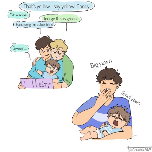 Connecting To THIS Comic, Heres Something A Lot Of People Were Asking For! Meet Danny:) Dnf Baby!