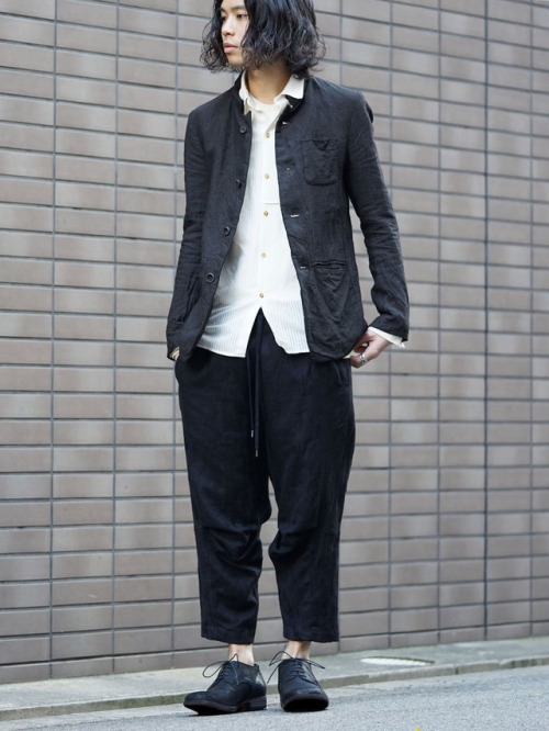  individual sentimentsJacket JK45 Linenindividual sentimentsShirt SH32 Japanese Wash/Cotton Akiha Pi