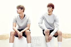 unnieaegyo:  N and Hongbin (VIXX) 