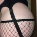 trying0120:Nothing better than fishnets and a huge full belly
