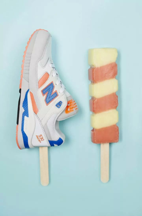 ihatenike:look at these ice cream new balance i want the middle ones im upset