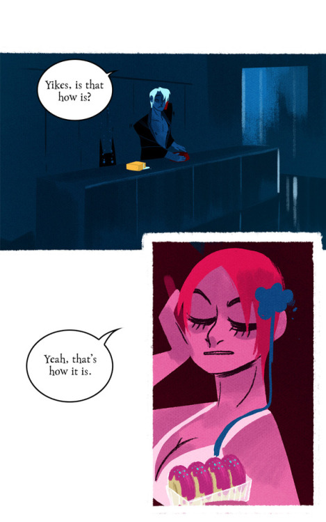 literalbees: usedbandaid: Cerberus isn’t a regular dog.  Lore Olympus Ep 7: 2am Start Rea