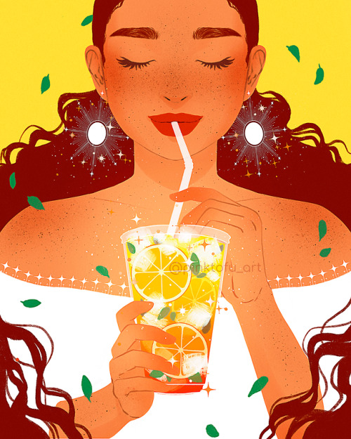 pinktofuart:#mysticsunweek day 5: fruit !✨