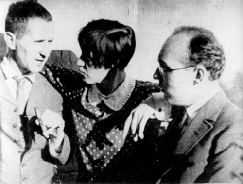 barcarole:Bertolt Brecht, Lotte Lenya and Kurt Weill in 1928.