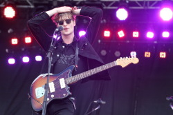 livefastdiechung:  Matthew Hitt of Drowners performs on day 1 of the 2014 Governors Ball Music Festival at Randall’s Island on June 6, 2014 in New York City. 