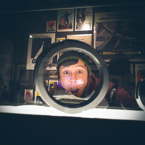 Carl Zeiss 50mm f0.7 lens at Stanley Kubrick exhibit! only 10 of them in the world