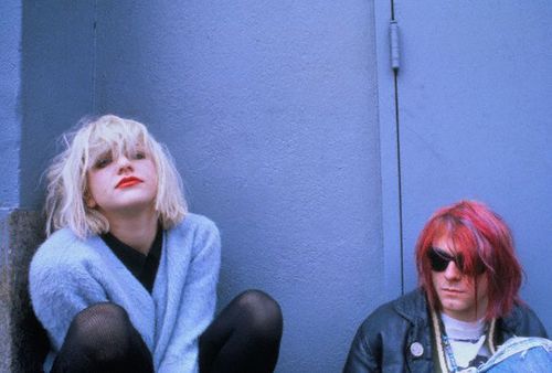 kurt-is-my-beautiful-boy:  Kurt Cobain & Courtney Love