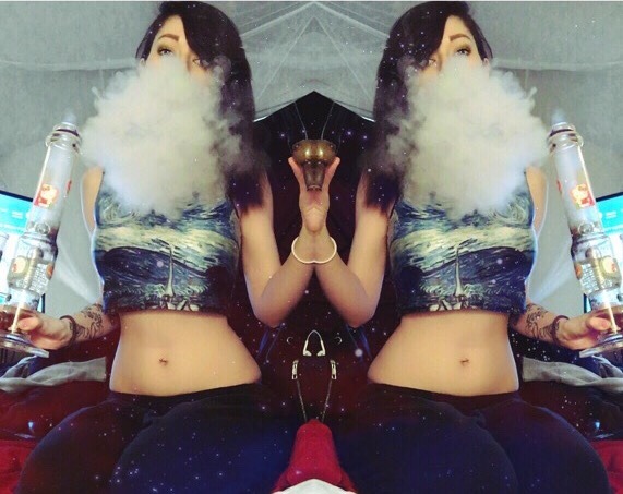cannabisandcabernet:  Super Nova Girl 👽🌸✨