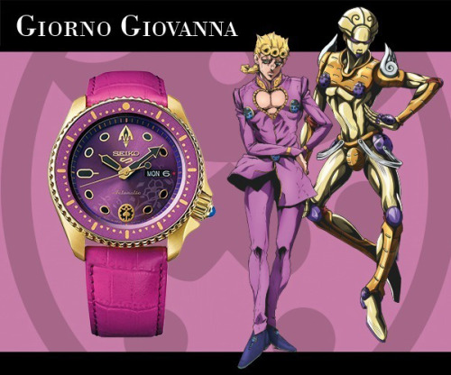 Powerful. Large. Deep., JOJO x Seiko's S5 series watches, out November...