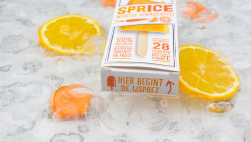 Cute popsicle packaging designed by MAS