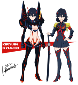 kimberly-chan:  Birth Swap - Ryuko Kiryuin