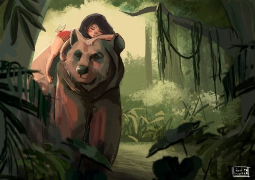 The jungle book ! :) I enjoyed so much with this work, I hope you enjoy it too ! ❤❤