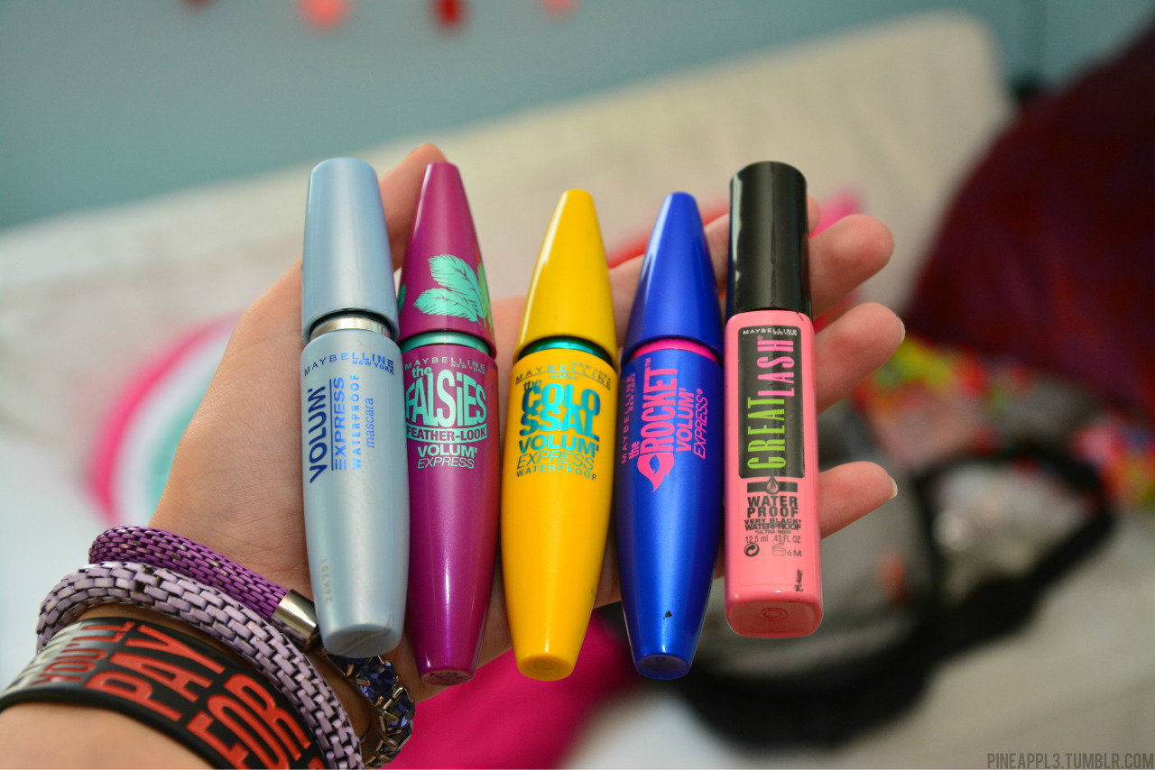 pineappl3:  Maybelline has the best mascaras! instagram: iskiexxx