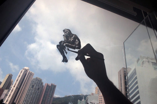 supersonicart:  Pejac in Hong Kong.New works by street artist Pejac in Hong Kong.