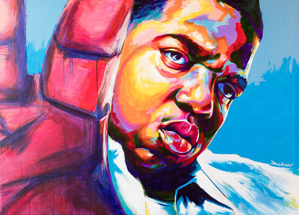 escapekit: Detour Denver-based artist Thomas Evans paints beautiful portraits of