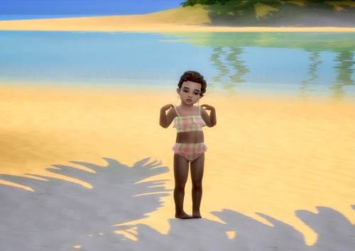 Sunny Days Swimwear (Toddler Girls) EP07 (Island Living) Required6 Swatches DOWNLOAD