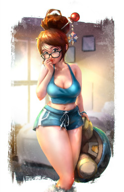 the-fine-art-america:  “Good morning mei”