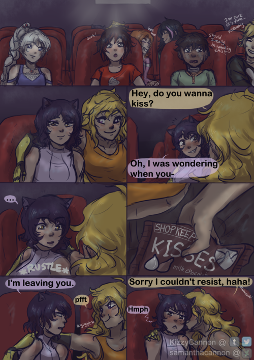 kizzycannon:#aMusingWords Day 5: Kiss How could I not draw bumbleby for a theme like this one XD So 