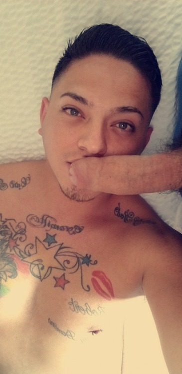 Porn Pics hunglatinboy:  Love that big uncut Latin