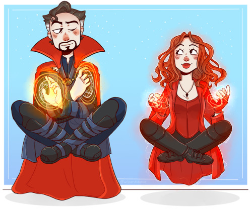 wizardstove: Art for a new videoIf Strange doesn’t adopt her in his new movie then what’