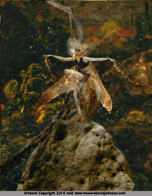 megarah-moon: By Howard David Johnson Faerie FolkloreIn folklore a faerie is one of a class of super