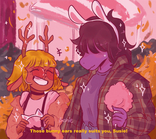 mrsbushlikestodraw: and sooo they went on a date :) 