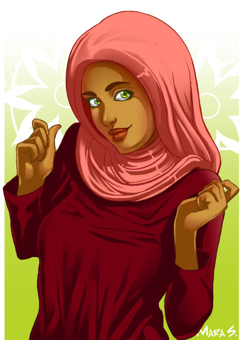 Spunky Hijab by =Acaciathorn