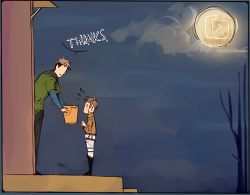 syderp:*arrives 3 hours late with candy I stole from my little sister’s hardworkHAPPY HALLOWEENModer