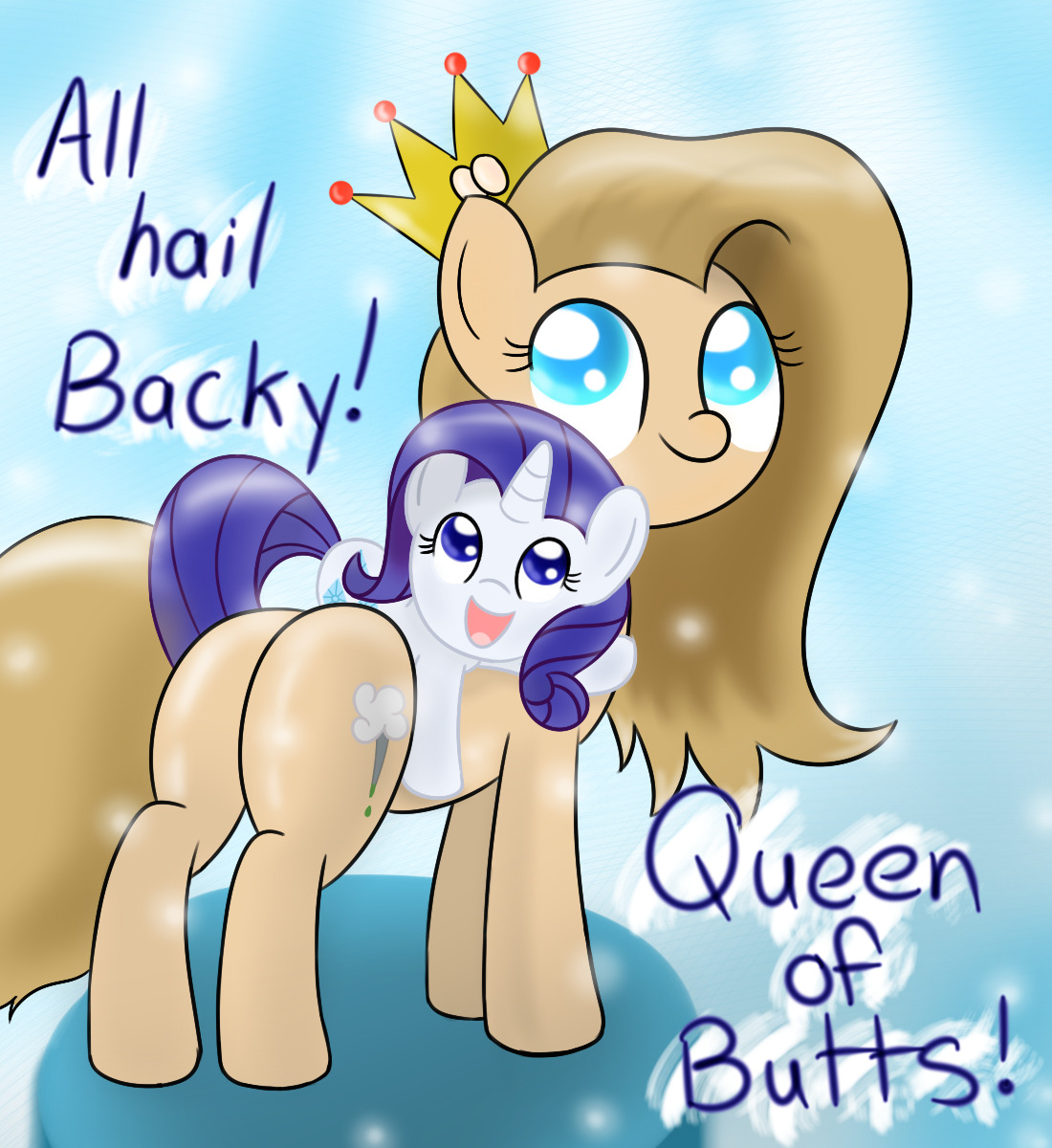 askfillyrarity:  ((And congrats on 5000 Backy! :D))  X3! All hail!